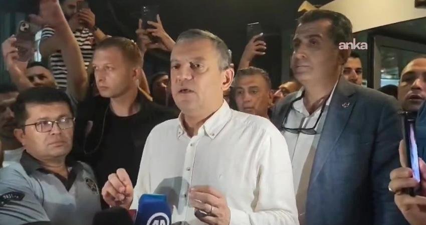 CHP Genel Başkanı Özgür Özel, elektrik çarpması sonucu hastaneye kaldırılan