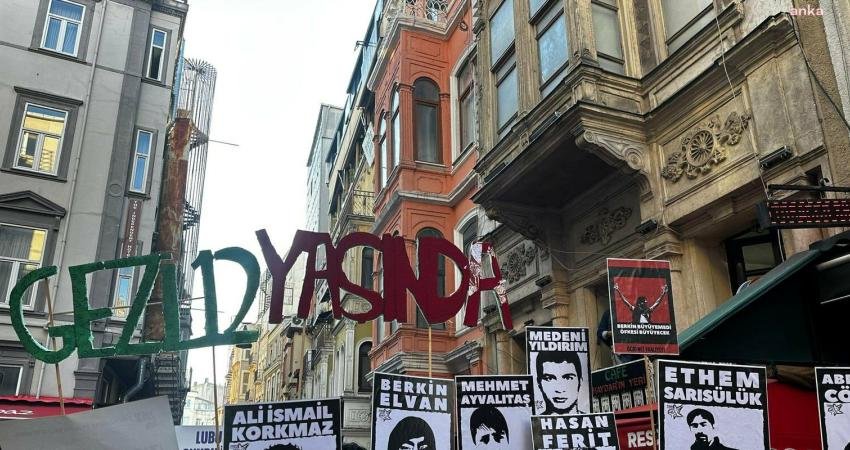 Gezi Direnişi'nin 12. yıl dönümü dolayısıyla yapılan anmada gözaltına alınan 94