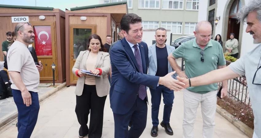 Çeşitli etkinlikler için halkın kullanımına açılan Tarihi Hasan Paşa Asker