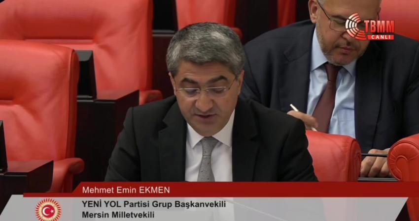 CHP Grup Başkanvekili Murat Emir, "Siyasi iktidarın İsrail'i eleştirdiğini, İsrail'le