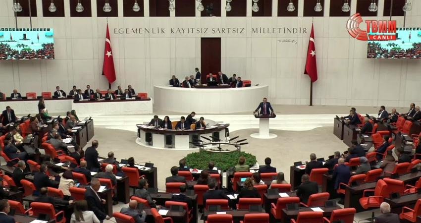 BMM Genel Kurulu'nda Divan Katip üyesi Yasin Öztürk'ün TBMM Başkanvekili