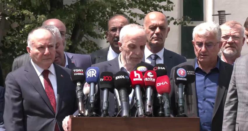 TÜRK-İŞ Genel Başkanı Ergün Atalay, 600 bin kamu işçisini ilgilendiren