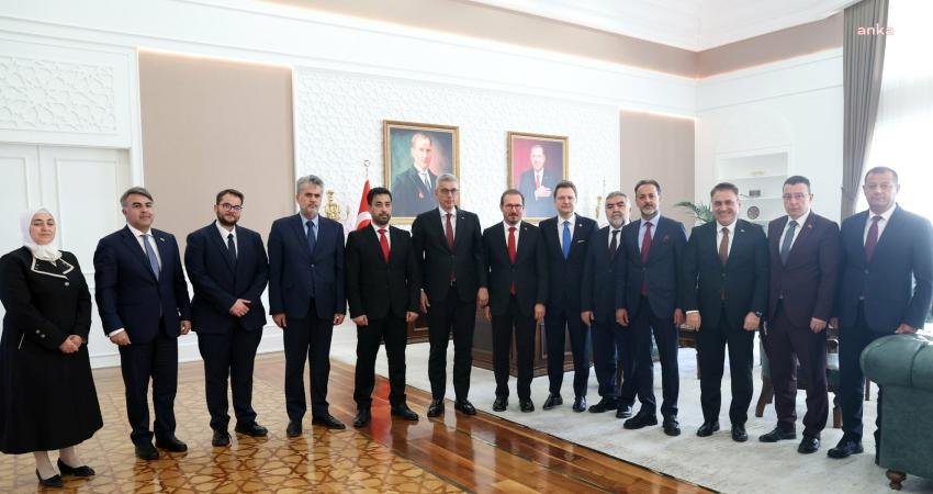 Sağlık Bakanı Kemal Memişoğlu, Suriye Sağlık Bakanı Musab Nizal el-Ali