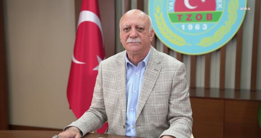 Türkiye Ziraat Odaları Birliği (TZOB) Genel Başkanı Şemsi Bayraktar, “Üretim
