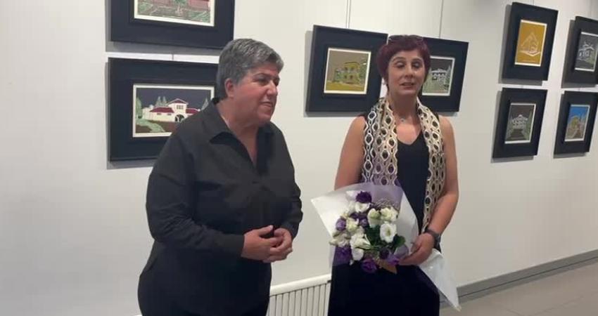 “Unutulmaz Bir Hafıza Mekanı: Atatürk Orman Çiftliği” resim sergisi, Galeri Soyut Çankaya’da ziyarete açıldı Eski Mimarlar Odası Ankara Şube Başkanı Tezcan Karakuş Candan, Atatürk