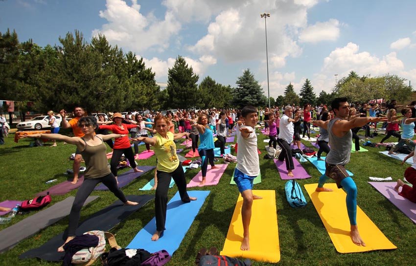 Çankaya Belediyesi, Sports International iş birliğiyle "Enerji Dolu Parklar" etkinliği