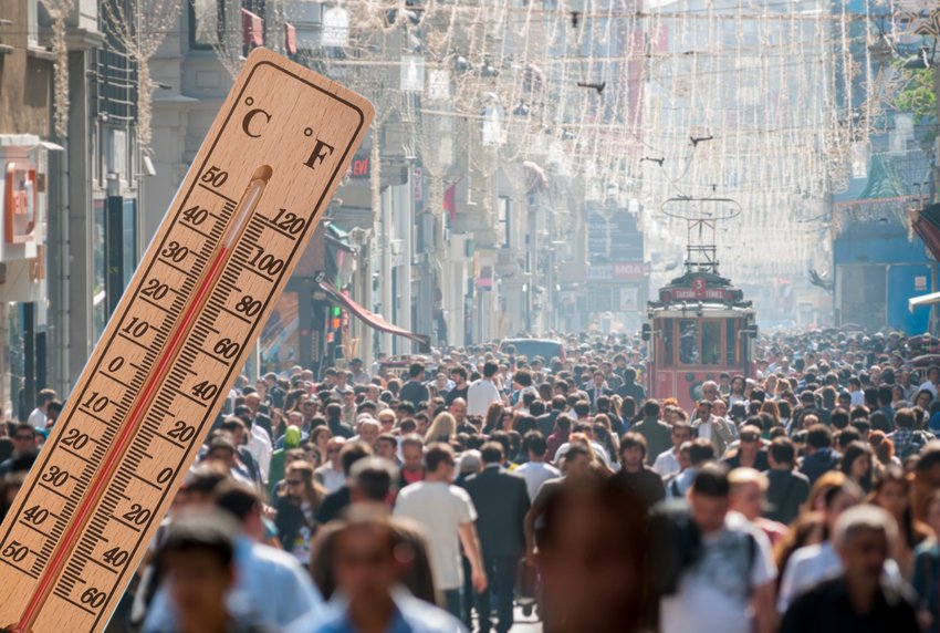 İBB Afet İşleri Dairesi Başkanlığı AKOM tehlikeli hava sıcaklığı uyarısı
