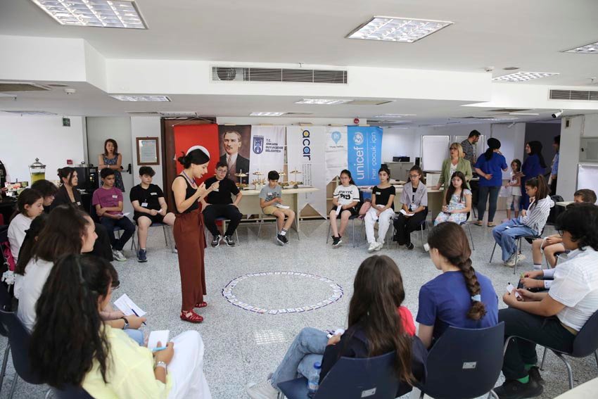Ankara Büyükşehir Belediyesi ve UNICEF iş birliğiyle yürütülen çalışmalar kapsamında