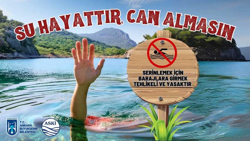 Ankara Su ve Kanalizasyon İdaresi (ASKİ) Genel Müdürlüğü, yaz aylarında