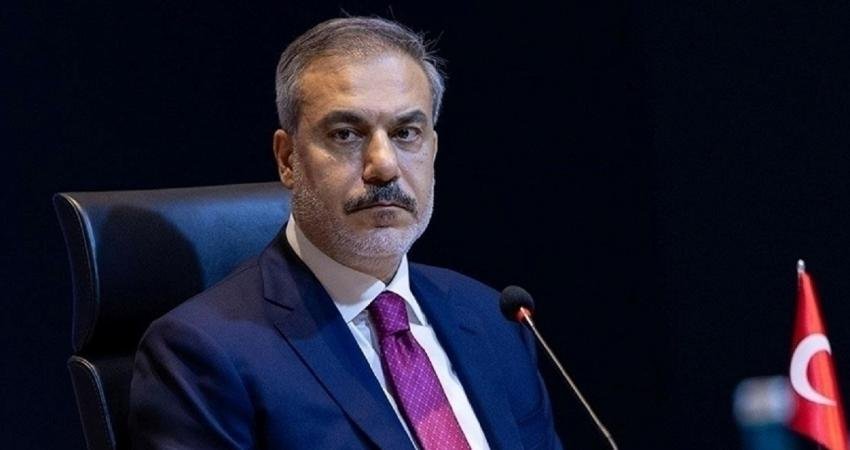 Dışişleri Bakanı Hakan Fidan, Azerbaycan Dışişleri Bakanı Ceyhun Bayramov'la, Azerbaycan