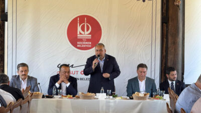 Keçiören Belediye Başkanı Dr. Mesut Özarslan, Keçiören’deki mahalle muhtarlarıyla bir