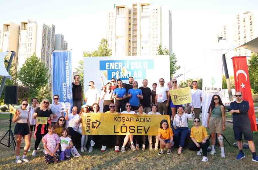 Çankaya Belediyesi, Sports International iş birliğiyle "Enerji Dolu Parklar" etkinliğinin