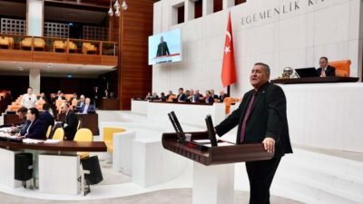 CHP Niğde Milletvekili Ömer Fethi Gürer TBMM Genel Kurulunda Torba
