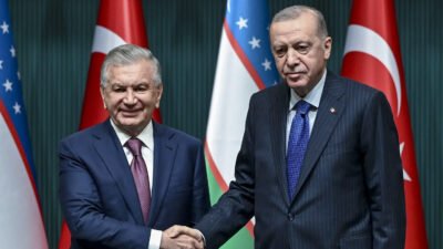 Cumhurbaşkanı Recep Tayyip Erdoğan, Özbekistan Cumhurbaşkanı Şevket Mirziyoyev ile telefon