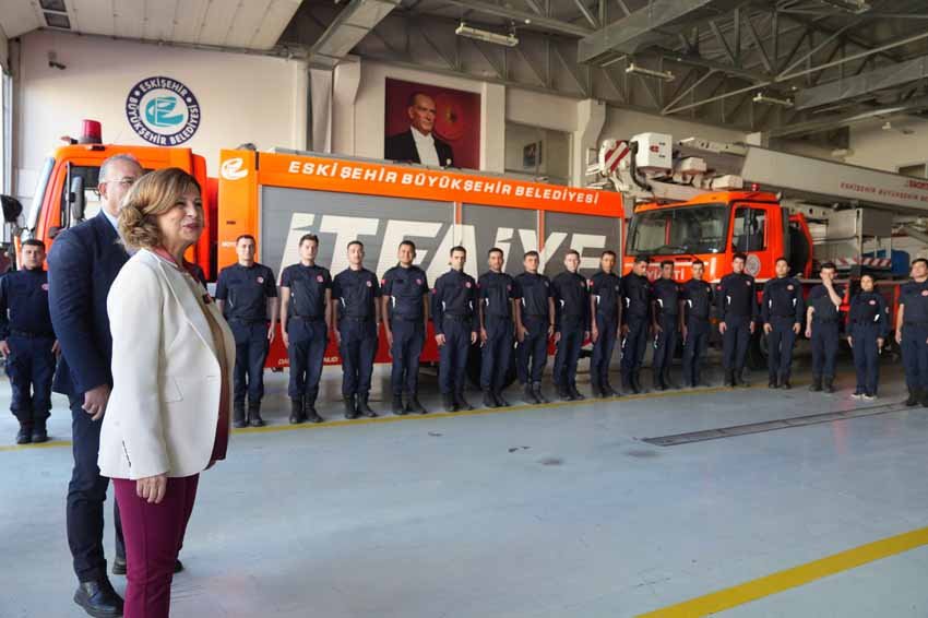 Eskişehir Büyükşehir Belediyesi, artan hava sıcakları nedeniyle olası yangınlara karşı