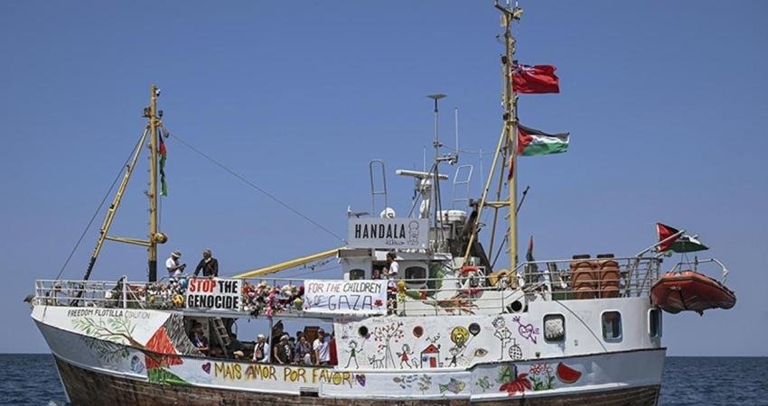 İsrail saldırısı ve ablukası altındaki Gazze'ye insani yardım ulaştırma amacındaki