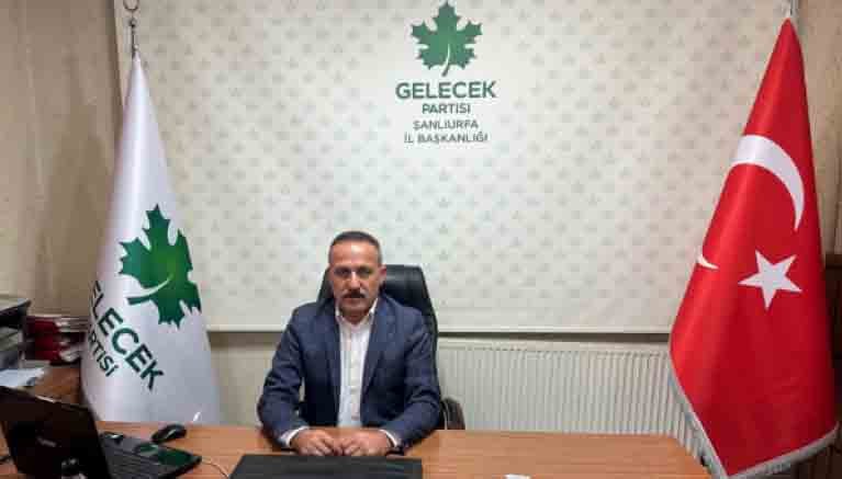 Gelecek Partisi Şanlıurfa İl Başkanı Hidayet Baysal, Cumhurbaşkanı kararıyla 14-31