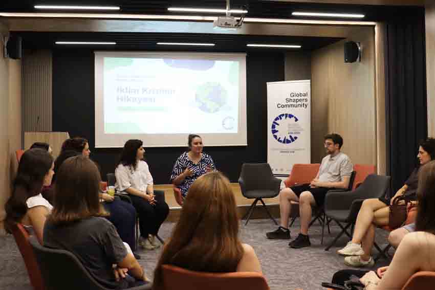Gençler iklim için bir araya geldi Global Shapers Ankara Hub tarafından yürütülen Climate Chain Fellowship Programı’nın