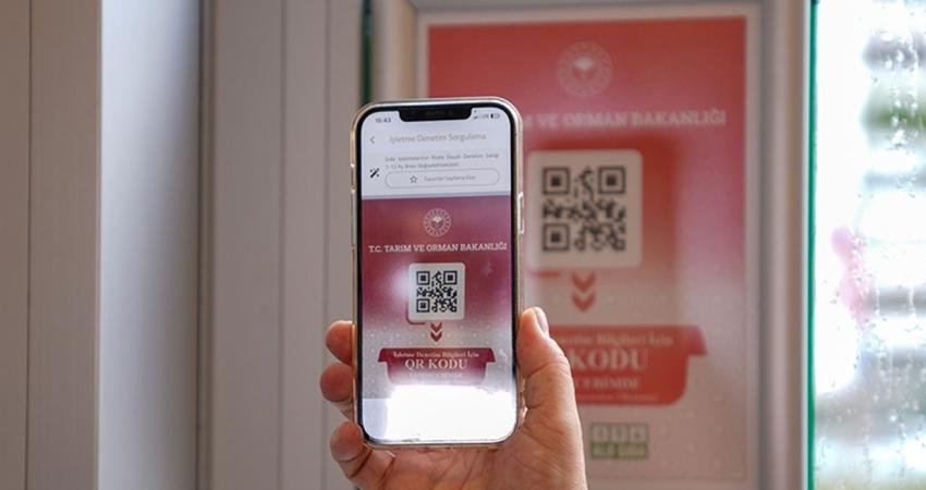 Tarım ve Orman Bakanlığı’nın geçen yıl başlattığı gıda işletmelerinde karekod