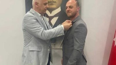 Zafer Partisi Rize İl Başkanı Hüseyin Karaman, Çayeli İlçe Başkanlığı'na