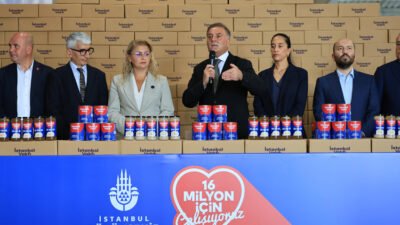 İBB Başkan Vekili Nuri Aslan, 56 bin haneye kurban eti
