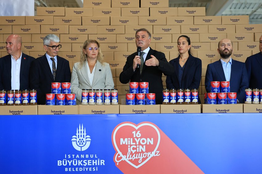 İBB Başkan Vekili Nuri Aslan, 56 bin haneye kurban eti