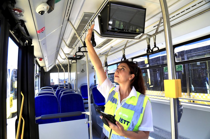 İstanbul’da toplu ulaşımın %52’sini sağlayan İETT, yaz aylarında artan sıcaklıklarla