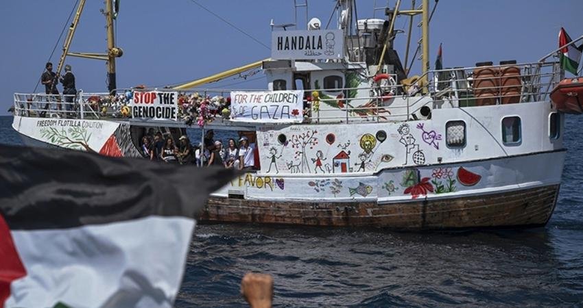 İsrail, Gazze'ye insani yardım ulaştırmak için yola çıkan ve uluslararası