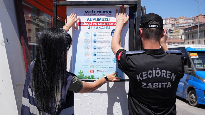 Ankara Su ve Kanalizasyon İdaresi’nin (ASKİ) son günlerde yaptığı “barajlar