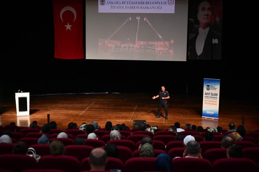 Mamak Belediyesi ile ABB Afet İşleri Dairesi Başkanlığı’nın iş birliğinde