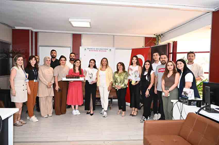 Mamak Belediyesi Başkan Yardımcısı Sibel Emre, Halkla İlişkiler Müdürü Gülendam