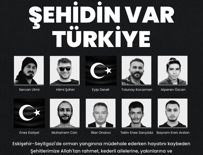 Şehidin var Türkiye, şehidin var Mamak! Eskişehir Seyitgazi’deki yangın faciasında şehit düşen 10 görevli arasında yer