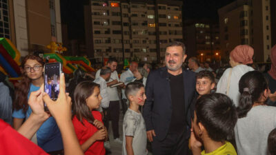 Sincan yine rengarenk cıvıl cıvıldı. Sincan Belediyesi tarafından düzenlenen mahalle