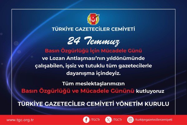 TGC Yönetim Kurulu bir açıklama yaparak Basında Sansürün İlk Kez