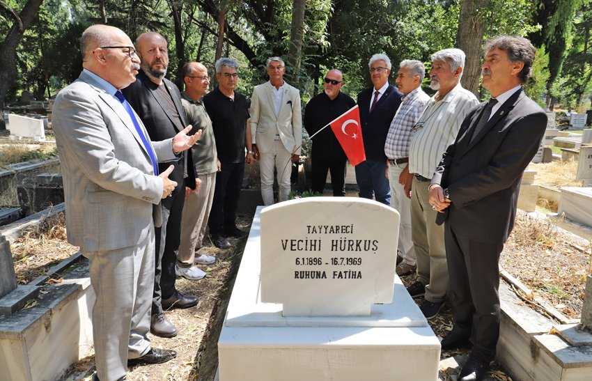 Türk havacılık tarihinin sembol isimlerinden Vecihi Hürkuş, vefatının 56'ncı yılında