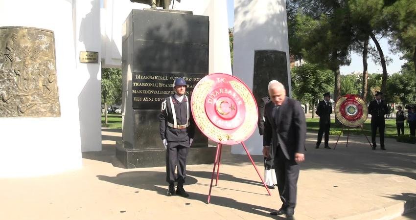 30 Ağustos Zafer Bayramı’nın 103. yıl dönümü Diyarbakır’da coşkuyla kutlandı. Kutlama Programı,