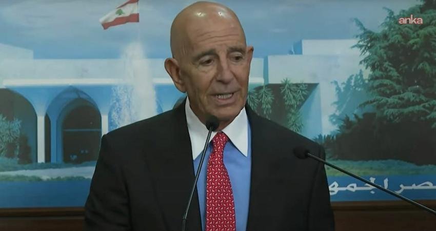 ABD’nin Ankara Büyükelçisi ve Lübnan Özel Temsilcisi Tom Barrack, basın