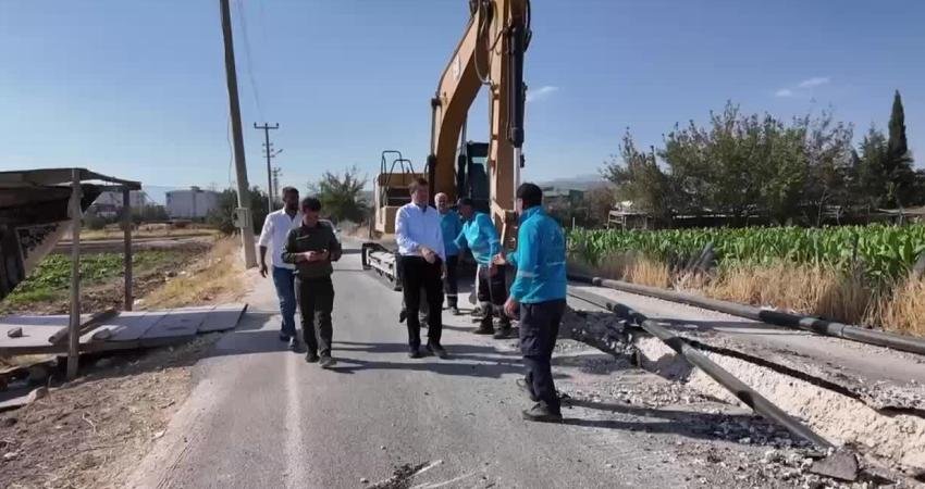 Adıyaman Belediyesi, Çimen Evler Mahallesi’nde yıllardır süren su sorununu çözmek