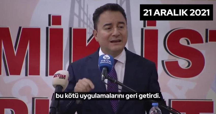 DEVA Partisi Genel Başkanı Ali Babacan, Kur Korumalı Mevduat (KKM)