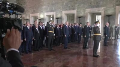 30 Ağustos Zafer Bayramı'nın 103'ncü yıl dönümü dolayısıyla Cumhurbaşkanı Recep