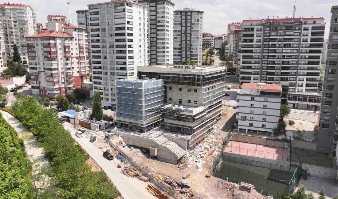 Ankara Büyükşehir Belediyesi’nin Yenimahalle ilçesine kazandıracağı Ergazi Gençlik Merkezi, Güventepe
