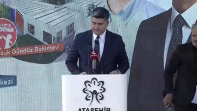 Ataşehir Belediyesi'nin “Gönüllü Hizmet Vakfı Huriye Öğücü Tıp Merkezi”nin açılış