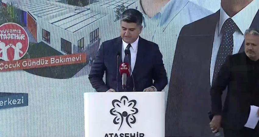 Ataşehir Belediyesi'nin “Gönüllü Hizmet Vakfı Huriye Öğücü Tıp Merkezi”nin açılış