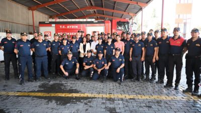 Aydın Büyükşehir Belediye Başkanı Özlem Çerçioğlu, Nazilli Belediye Başkanı Ertuğrul