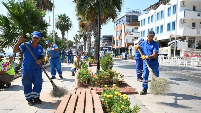 Aydın Büyükşehir Belediyesi, kent genelinde sürdürdüğü çalışmalarına devam ediyor. Didim’de
