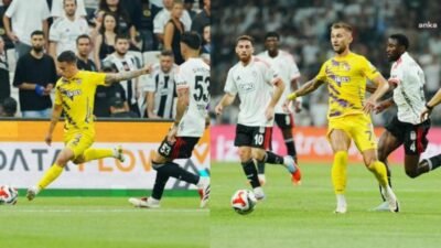 Trendyol Süper Lig'in 2. haftasında Beşiktaş sahasında İkas Eyüpspor'u 2-1