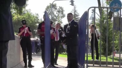 30 Ağustos Zafer Bayramı kutlamalarının ilk adresi olan Anıtkabir’deki resmi