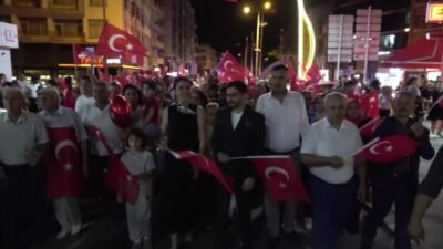 Burdur’un Bucak ilçesinde 30 Ağustos Zafer Bayramı kutlamaları kapsamında Türk
