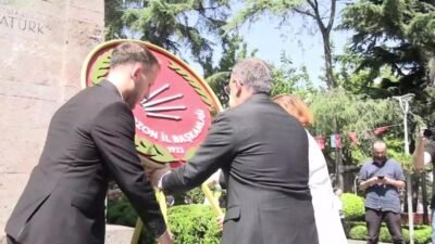 CHP Trabzon İl Başkanlığı, 30 Ağustos Zafer Bayramı dolayısıyla Atatürk