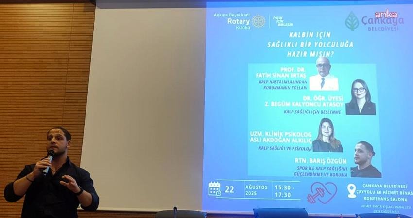 Çankaya Belediyesi ve Ankara Beysukent Rotary Kulübü iş birliğiyle "Kalp